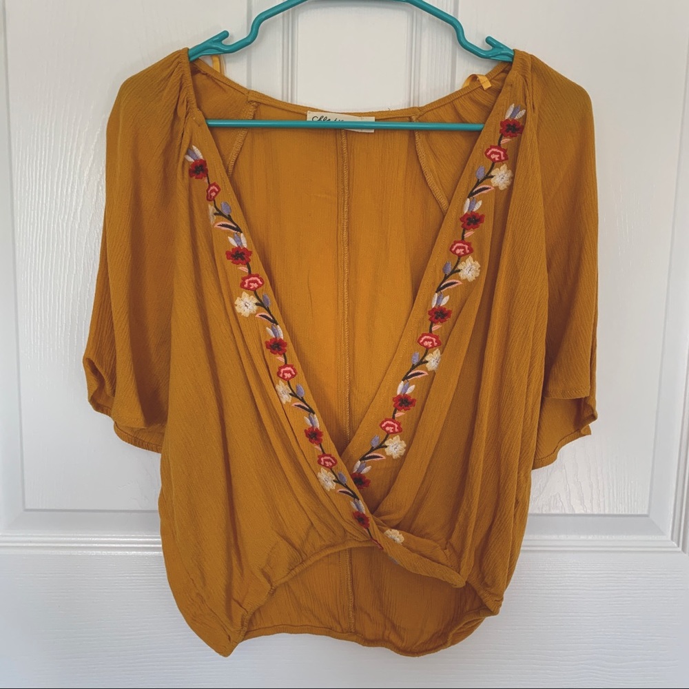 Chloe and Katie Crossover Top